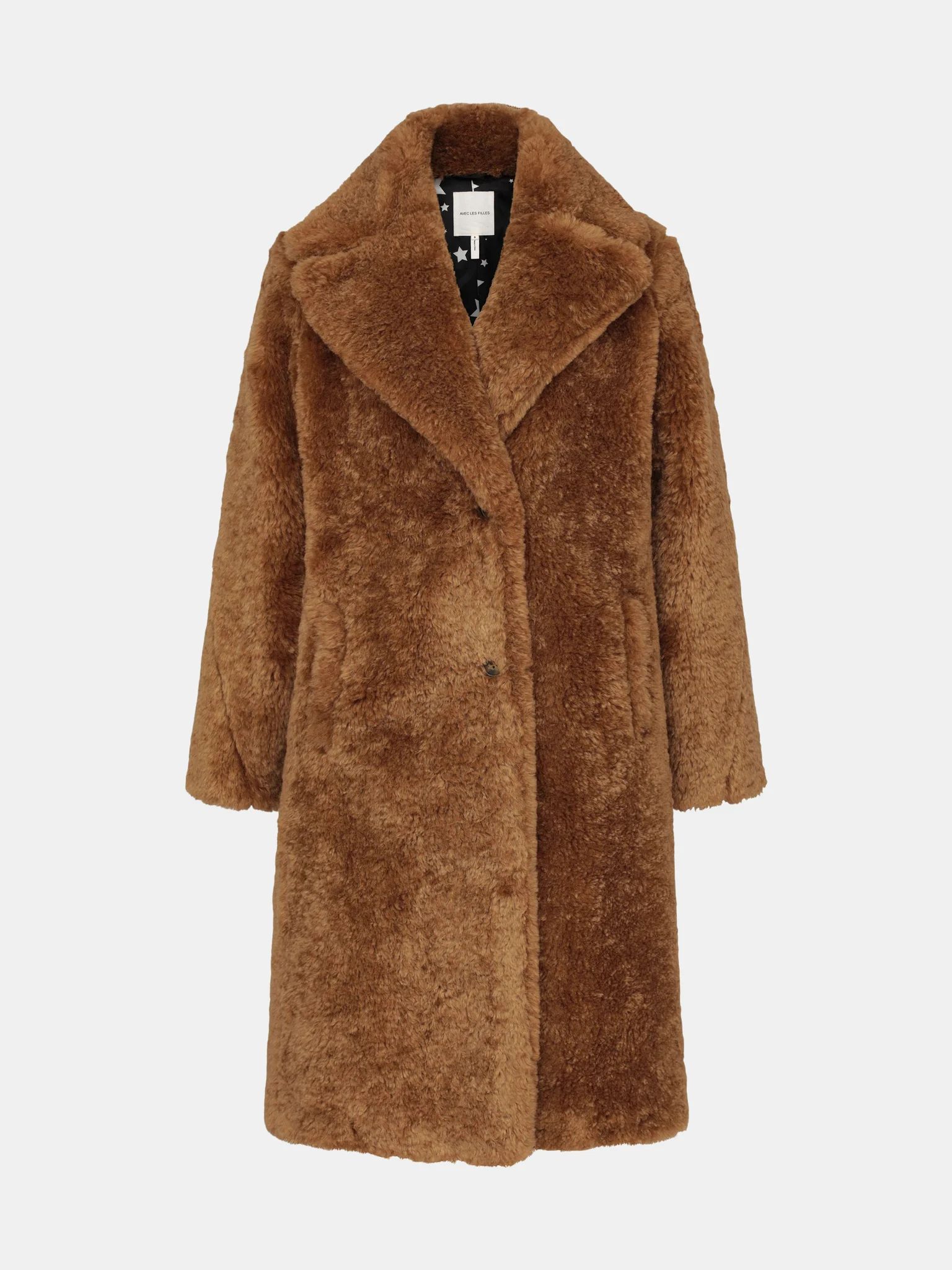 Oversized Teddy Faux Fur Coat | Verishop