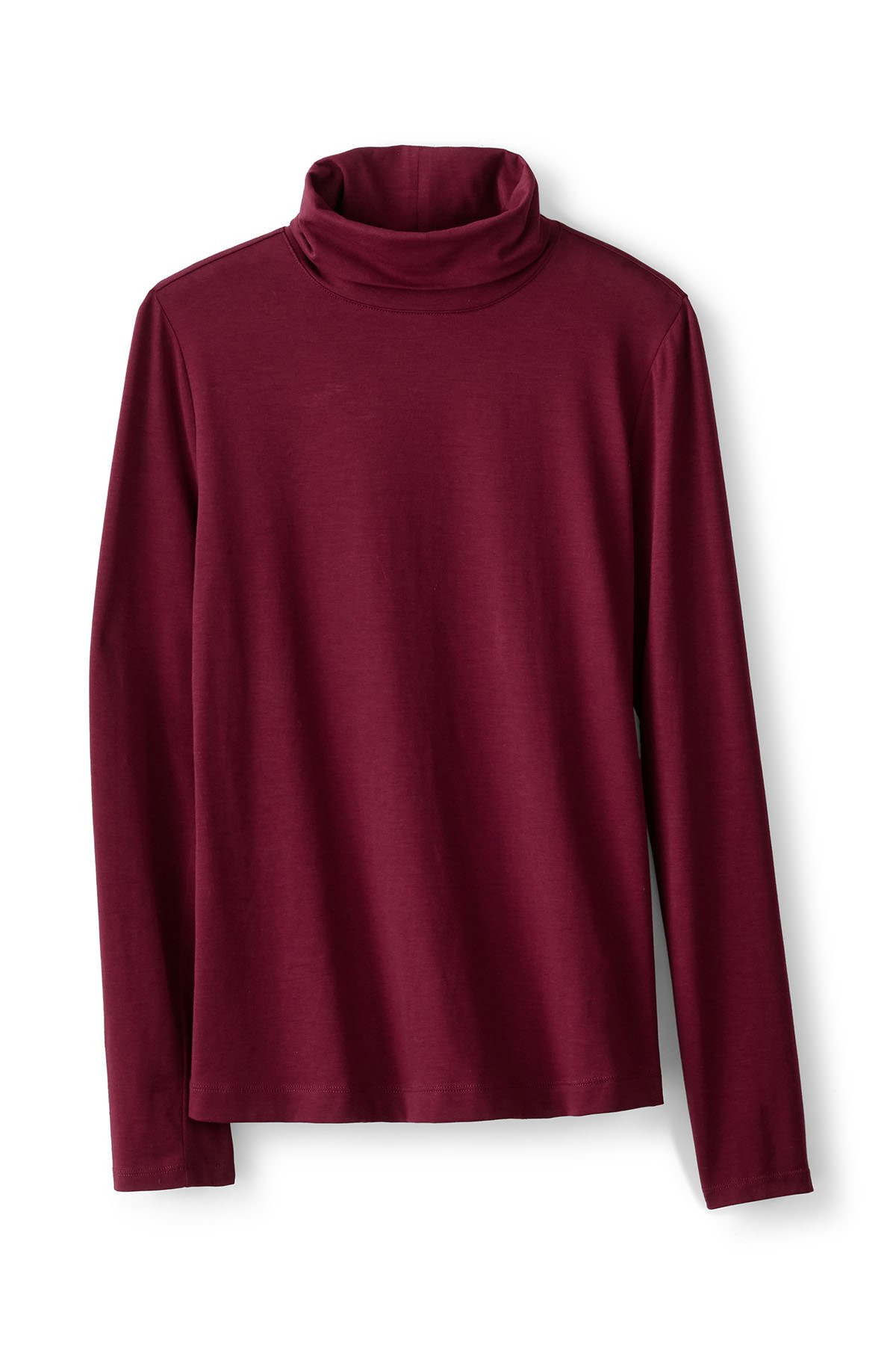 SoftEssential™ Long Sleeve Pima Turtleneck | Soft Surroundings