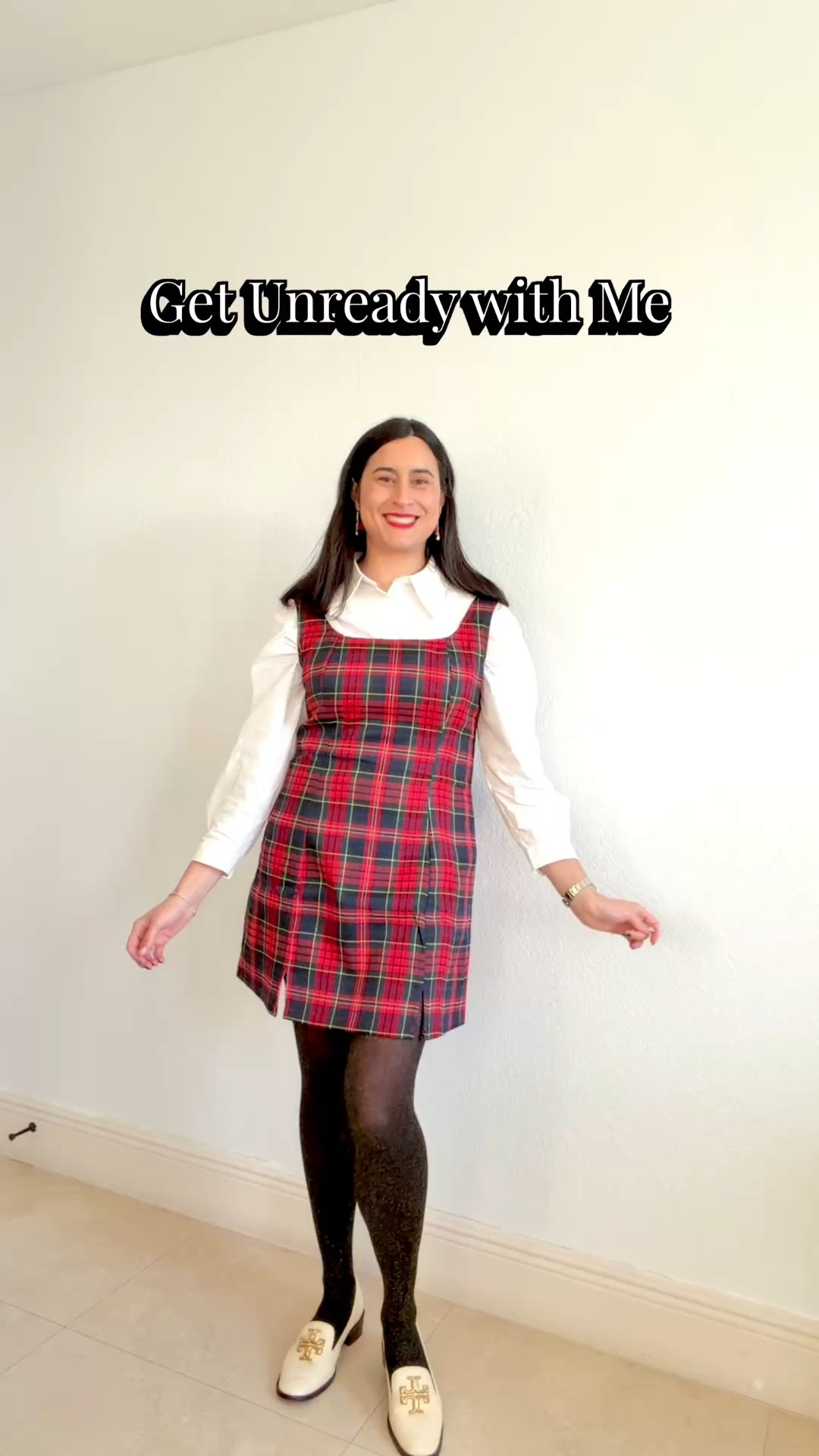 Get unready with me after our Breakfast with Santa outing ✨ 

Holiday outfit l Christmas outfit l skincare l skincare routine 

#LTKHoliday #LTKgrwm #LTKootd