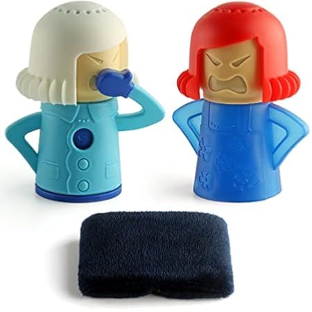 Keledz Microwave Cleaner Angry Mom with Fridge Odor Absorber Cool Mom(2pcs) | Amazon (US)