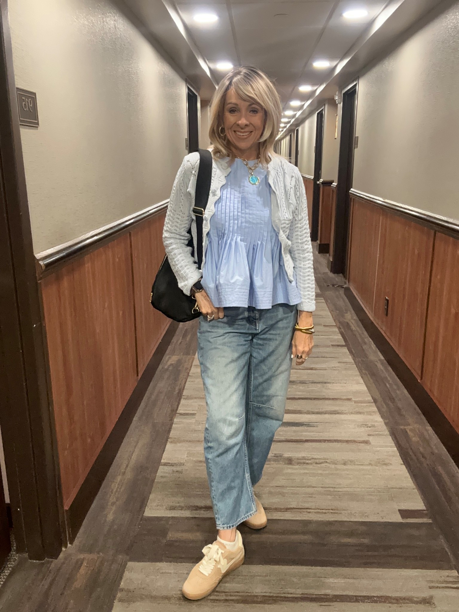 Day 4 of vacation. Headed to the Hoover Dam. The lightweight cardi was perfect for the cool breeze but I was glad I had on this sleeveless blouse in the hot sun! 
Spring Spring fashion Vacation 


#LTKTravel #LTKOver40 #LTKootd