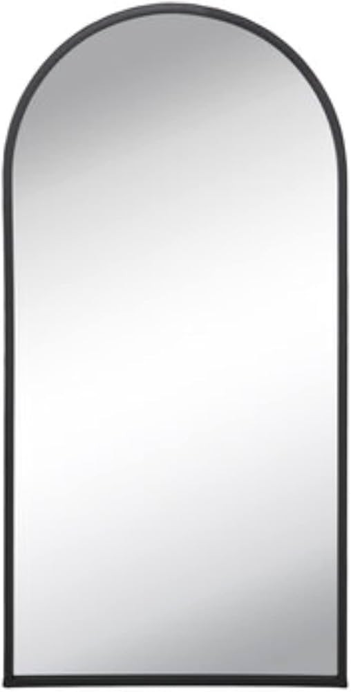 Hobby Lobby Modern Minimalist Matte Black Arched Metal Wall Mirror for Living Room or Entryway Ho... | Amazon (US)