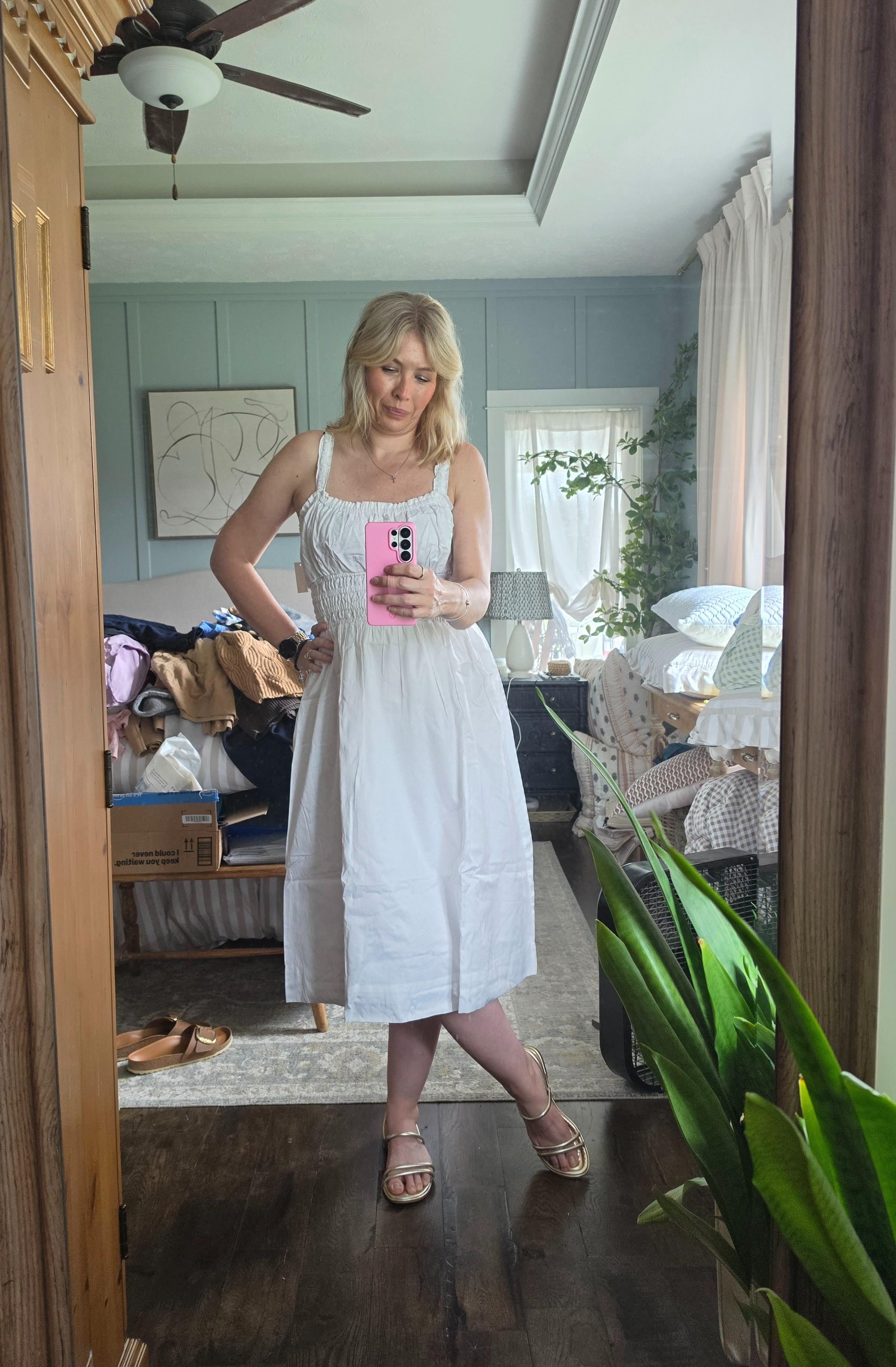 Little white dress for summer

#LTKmomlife #LTKOver40 #LTKSeasonal