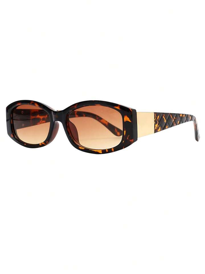 1pc Classic & Vintage Small Frame Fashion Eyeglasses For Outdoor Travel | SHEIN