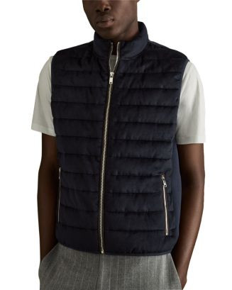 REISS Field Brushed Quilted Vest  | Bloomingdale's Men | Bloomingdale's (US)