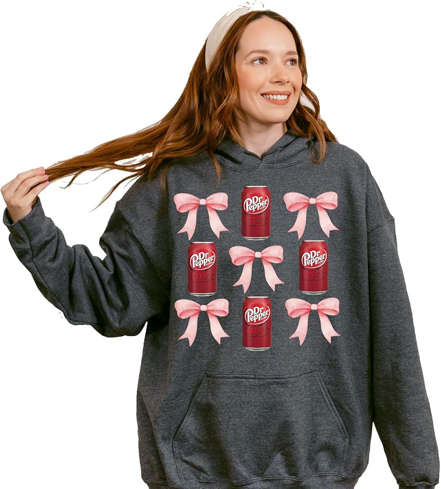 Generic Dr. Pepp-er Soda Sweatshirt, Unisex Adult, All Ages, Food & Beverage Theme, Red, Small, L... | Amazon (US)