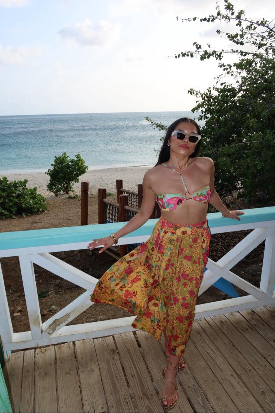 Stand out in this Agua Bendita swim set 💘 The color combo is EVERYTHING — bold, fun, and perfect for summer days! The adjustable neck tie on the top adds the cutest pop and lets you customize the fit. 

Pair with the matching skirt for the perfect coverup! Obsessed is an understatement 🌺☀️ 

#LTKswim #AguaBendita #vacationstyle #swimweargoals #summerootd

 

#LTKSwim #LTKStyleTip #LTKSeasonal