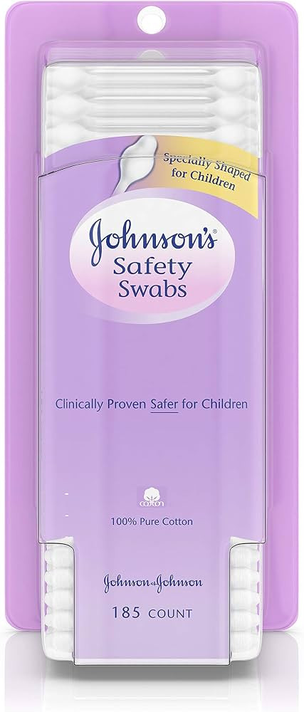 Johnson's Baby Safety Swabs 185 Each | Amazon (US)