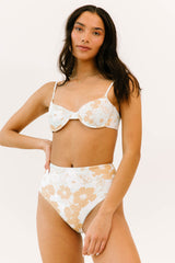 Amelia Pool Blue Underwire Swim Top | Luca + Grae 