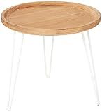 Teton Home Wooden Side/End Table with Round Top | Amazon (US)