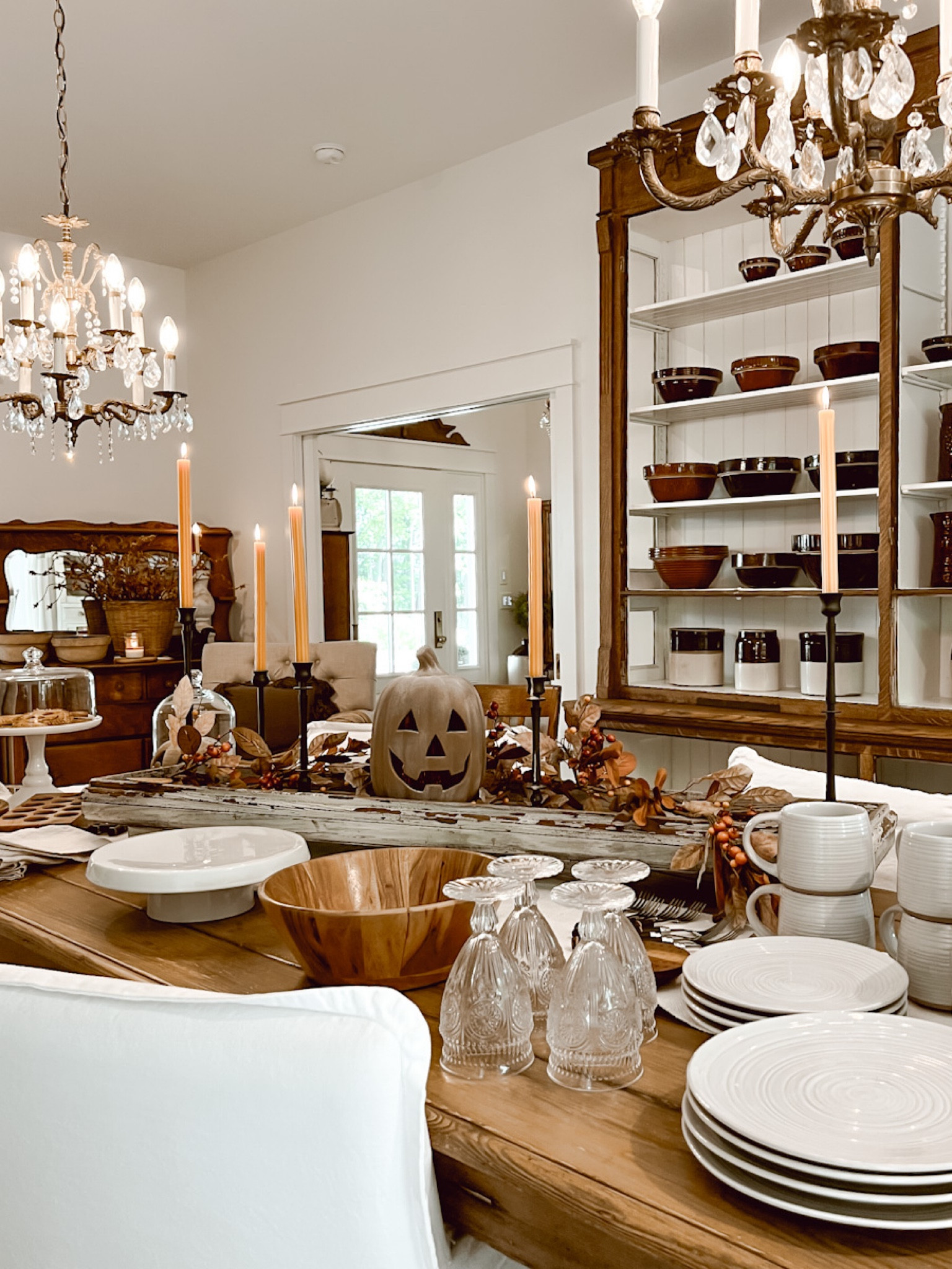 Fall table setting buffet style.  Entertaining. 

@walmart #walmartpartner #walmartfinds #IYWYK

#LTKSeasonal #LTKhome #LTKparties