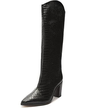 SCHUTZ Women's Maryana Block Boots | Amazon (US)