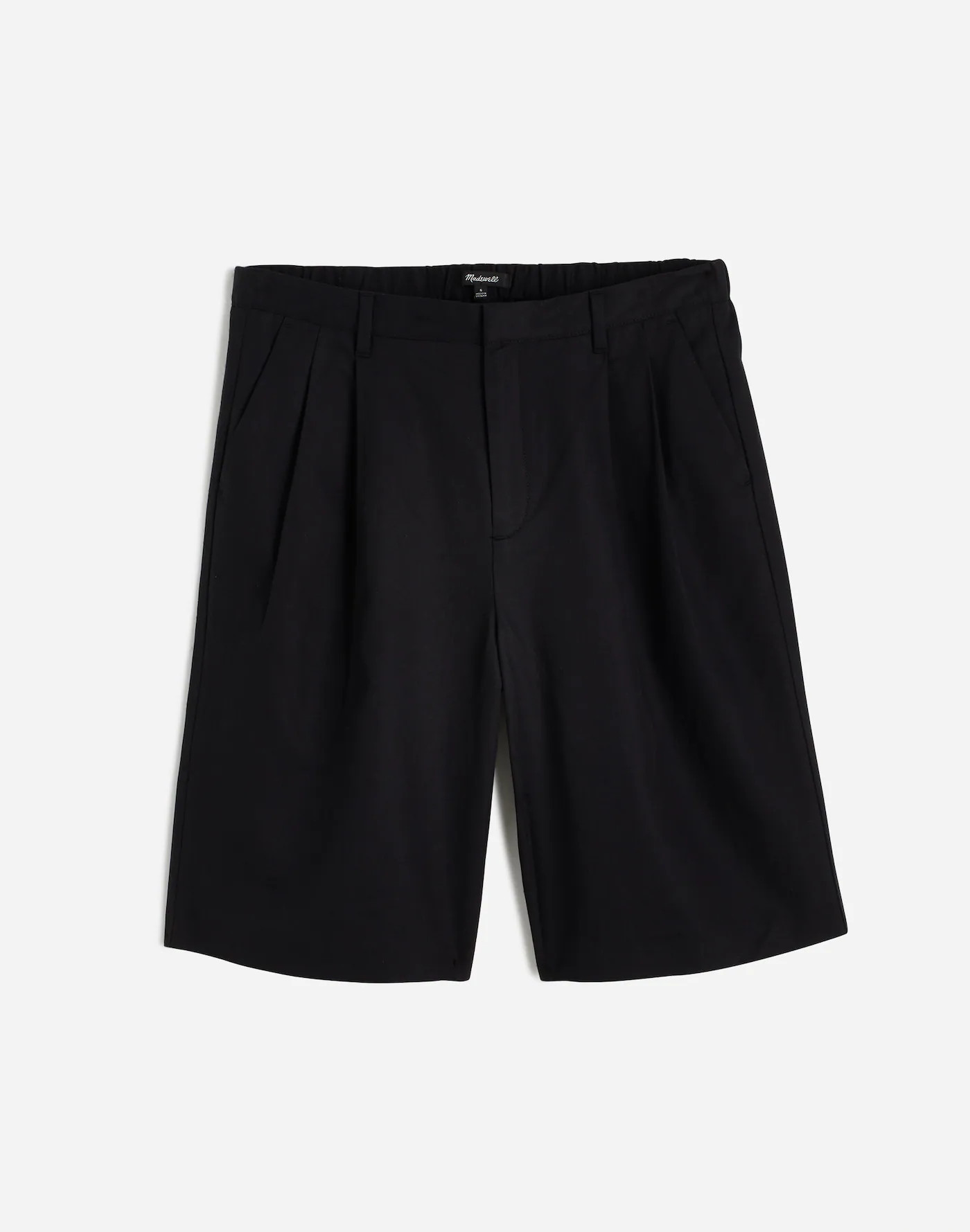 Relaxed Pleated Trouser Shorts in Drapey Twill | Madewell