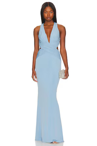 Katie May X Revolve Secret Agent Gown in French Blue from Revolve.com | Revolve Clothing (Global)