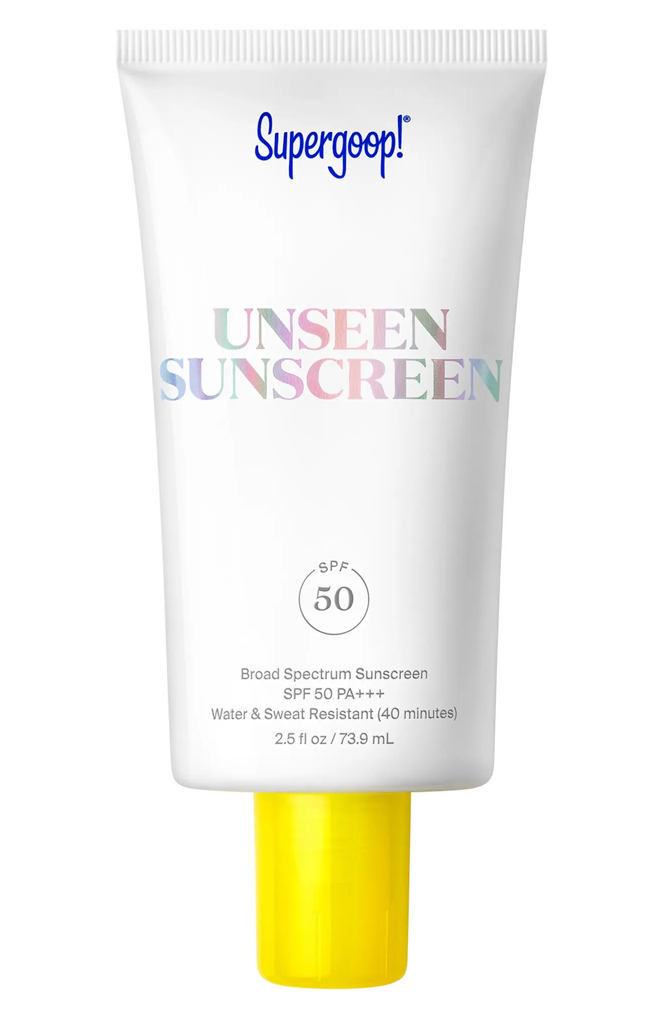 Supergoop!® Unseen Sunscreen Broad Spectrum SPF 50 PA+++ in Full at Nordstrom | Nordstrom