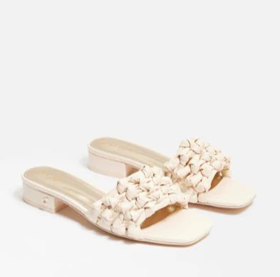 Kenna Slide Sandal- Vanilla | Shop BIRDIE