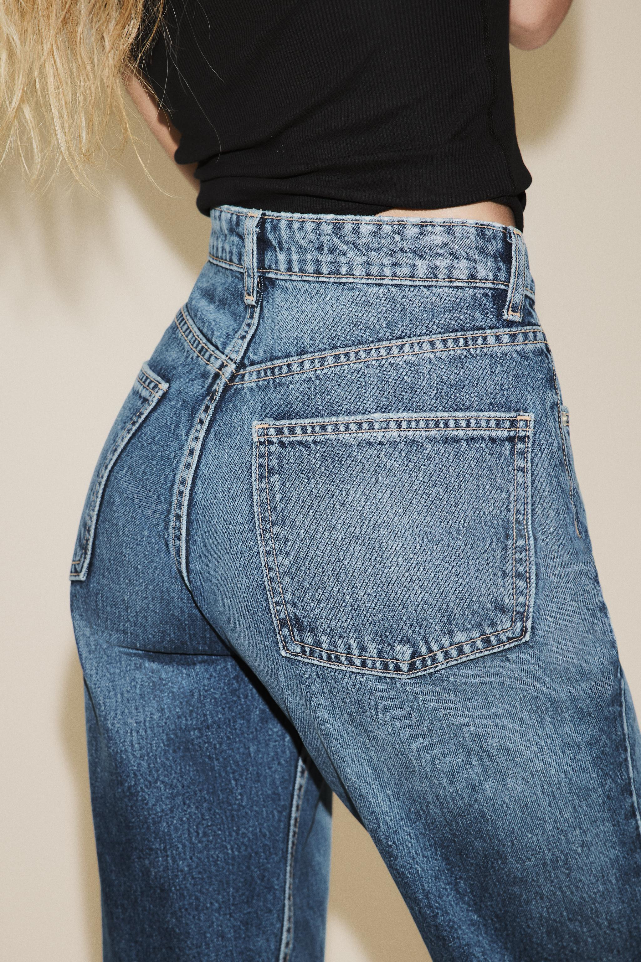 TRF MOM FIT HIGH WAIST JEANS | Zara US