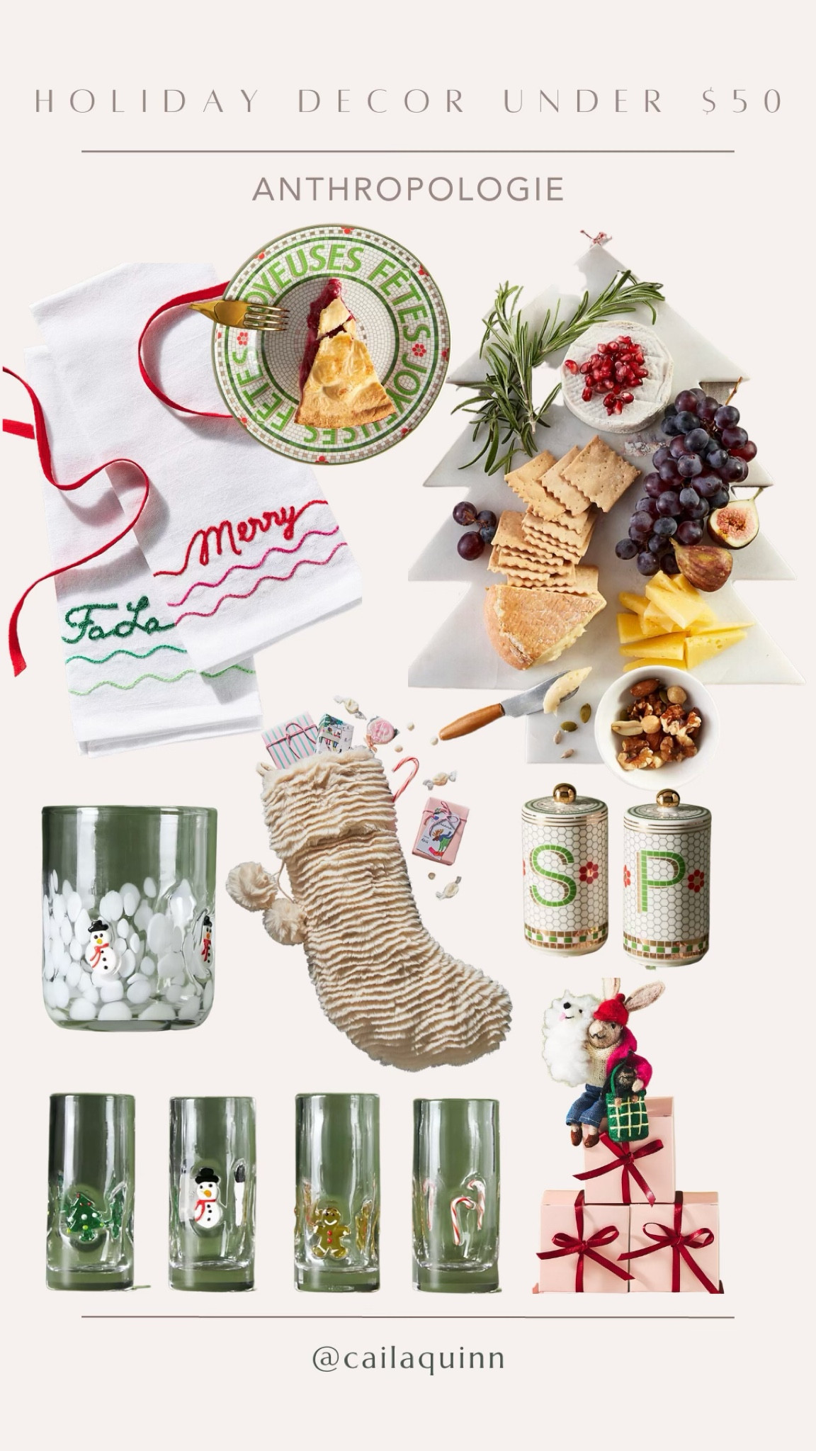 Holiday Decor under $50 from Anthropologie 

#LTKSeasonal #LTKHoliday #LTKGiftGuide