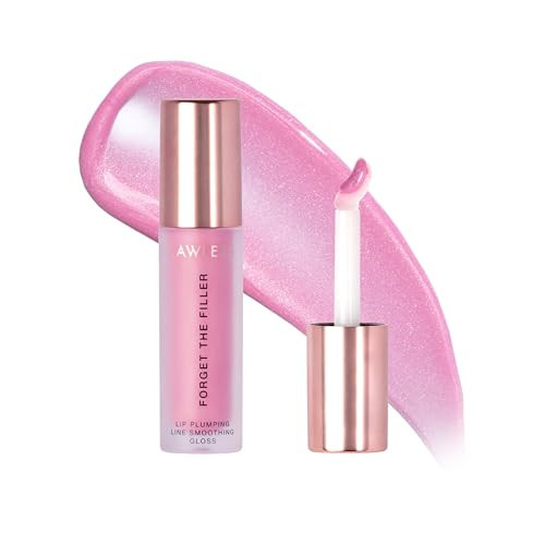 Lawless Forget the Filler Lip Plumping Line Smoothing Gloss - Daisy Girl - Premium Volumizing Lip Gloss with Natural Ingredients Designed to Plump, Firm, and Hydrate Lips 0.11 oz | Amazon (US)