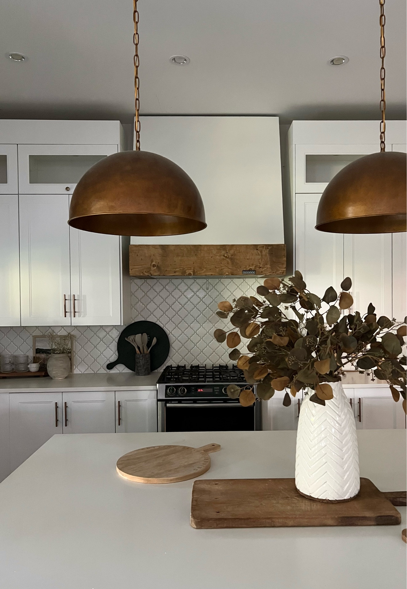 Love these darker eucalyptus stems. Perfect for Fall. Perfect price too.. at Michaels! 
Fall, autumn home decor 

#LTKSeasonal #LTKFind