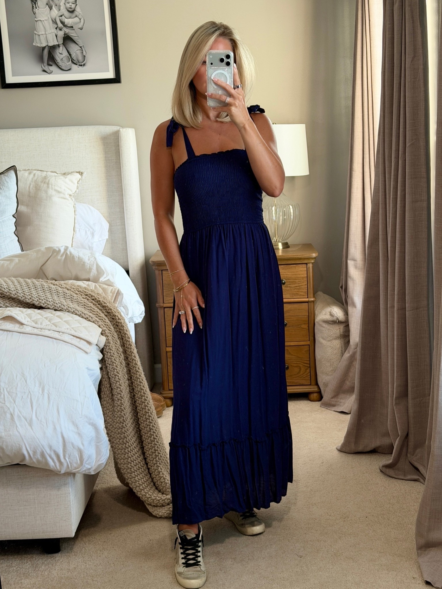 Wearing a small in dress 🤍✨

#LTKootd #LTKmomlife #LTKdayinmylife