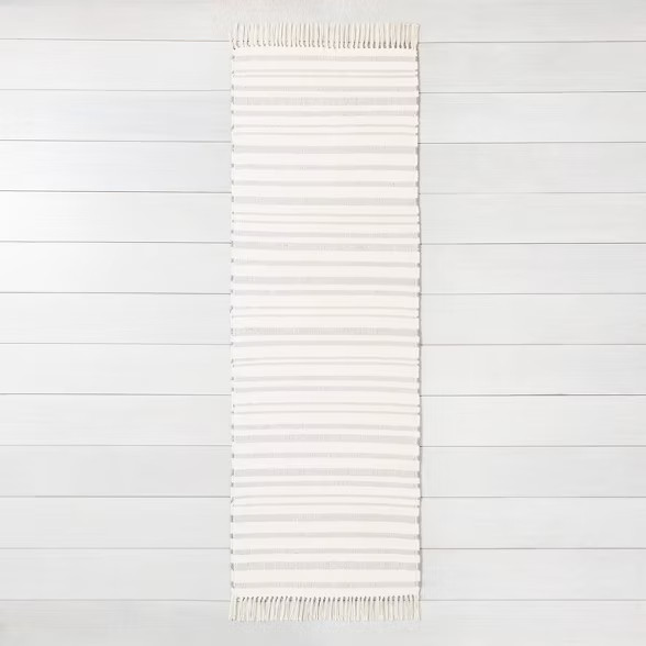 Stripe with Fringe Area Rug - Hearth & Hand™ with Magnolia | Target