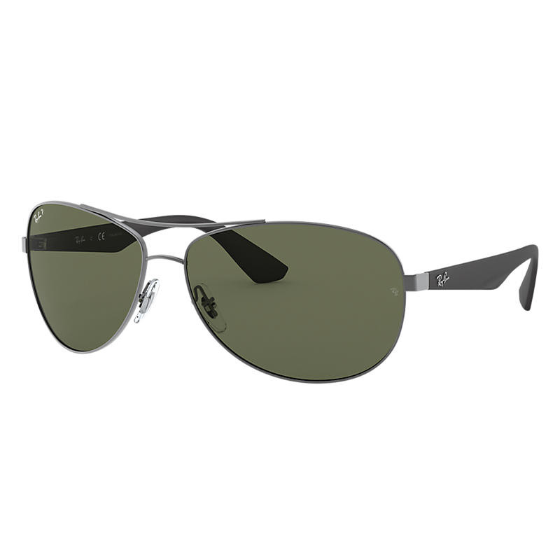 Ray-Ban Rb3526 Black, Polarized Green Lenses - RB3526 | Ray-Ban (US)