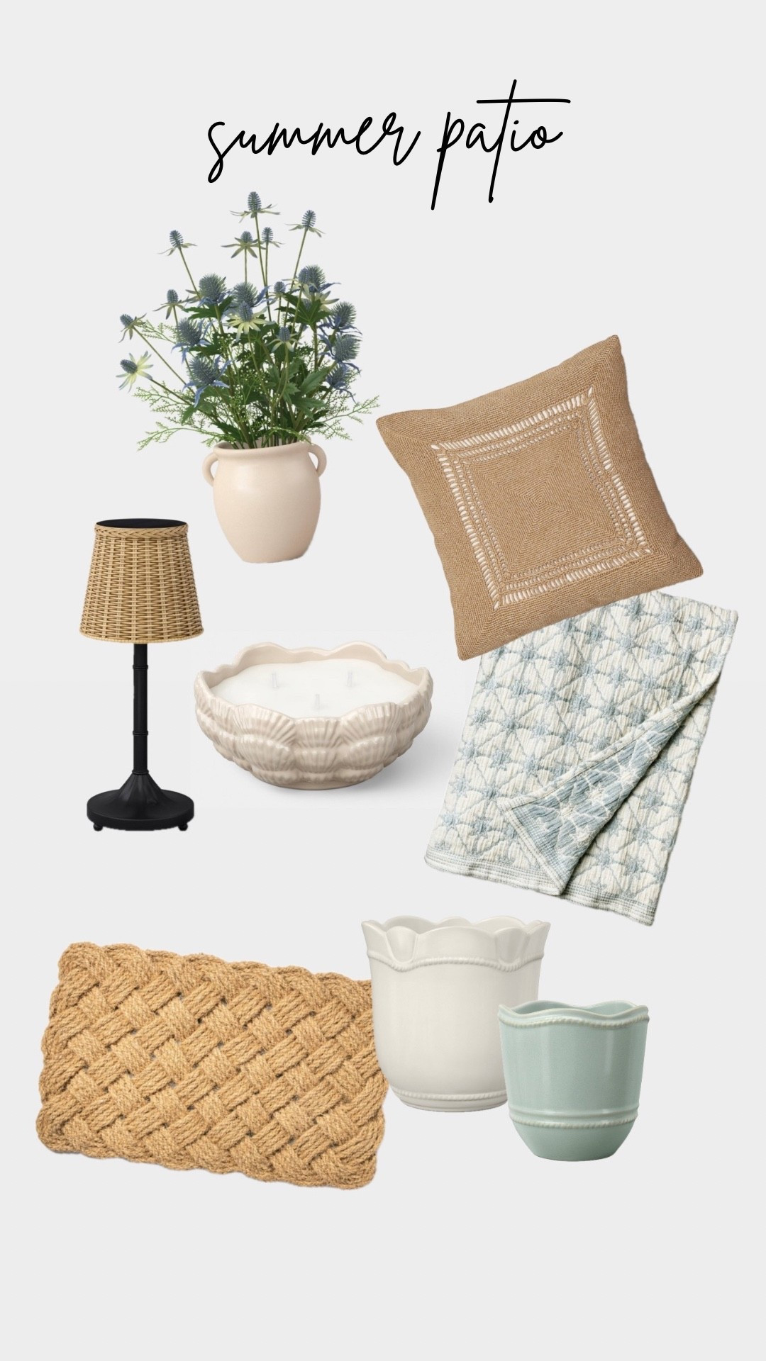 Outdoor decor for Summer patio season! 

#LTKHome #LTKSeasonal