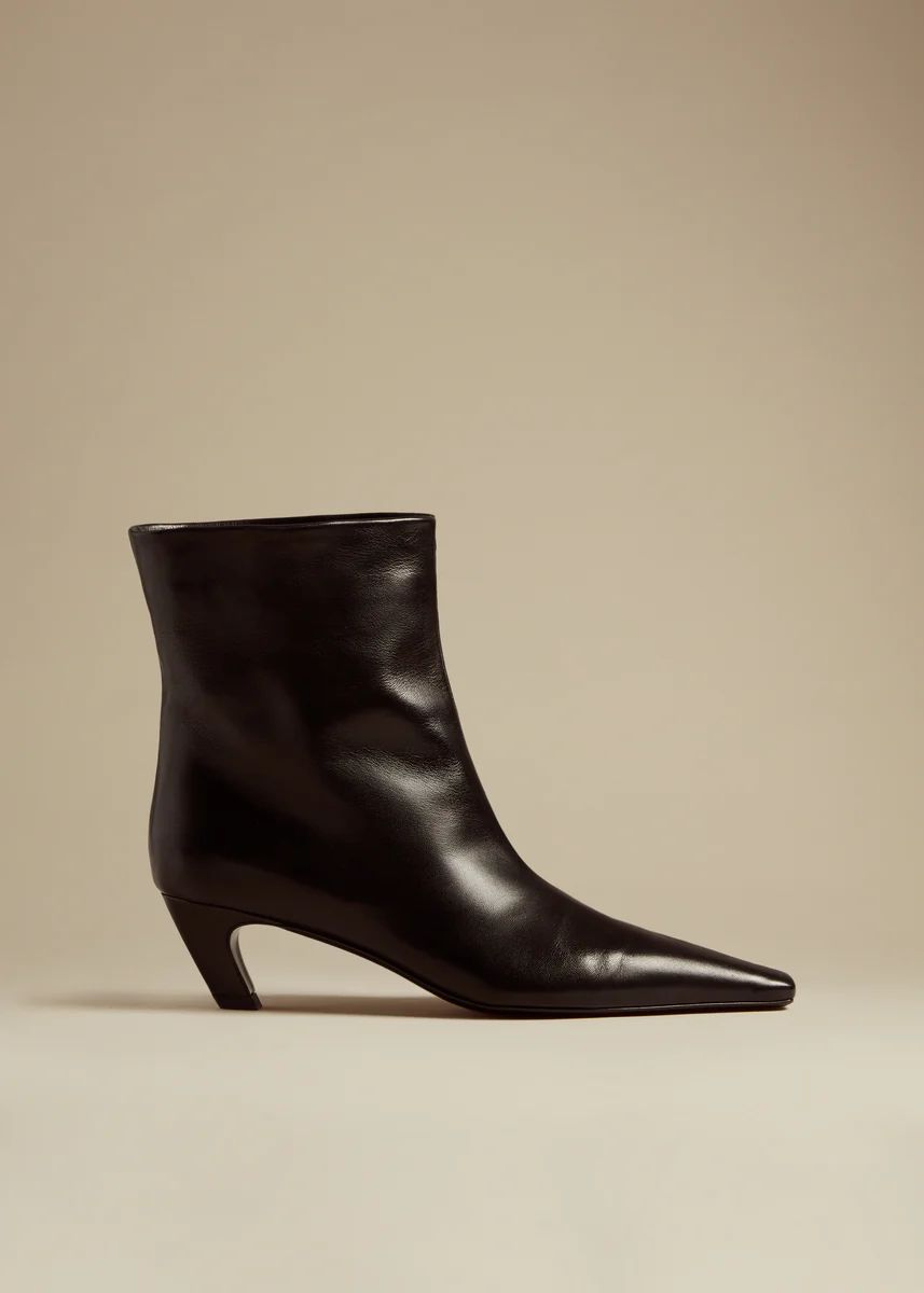 The Arizona Boot in Black Leather | Khaite