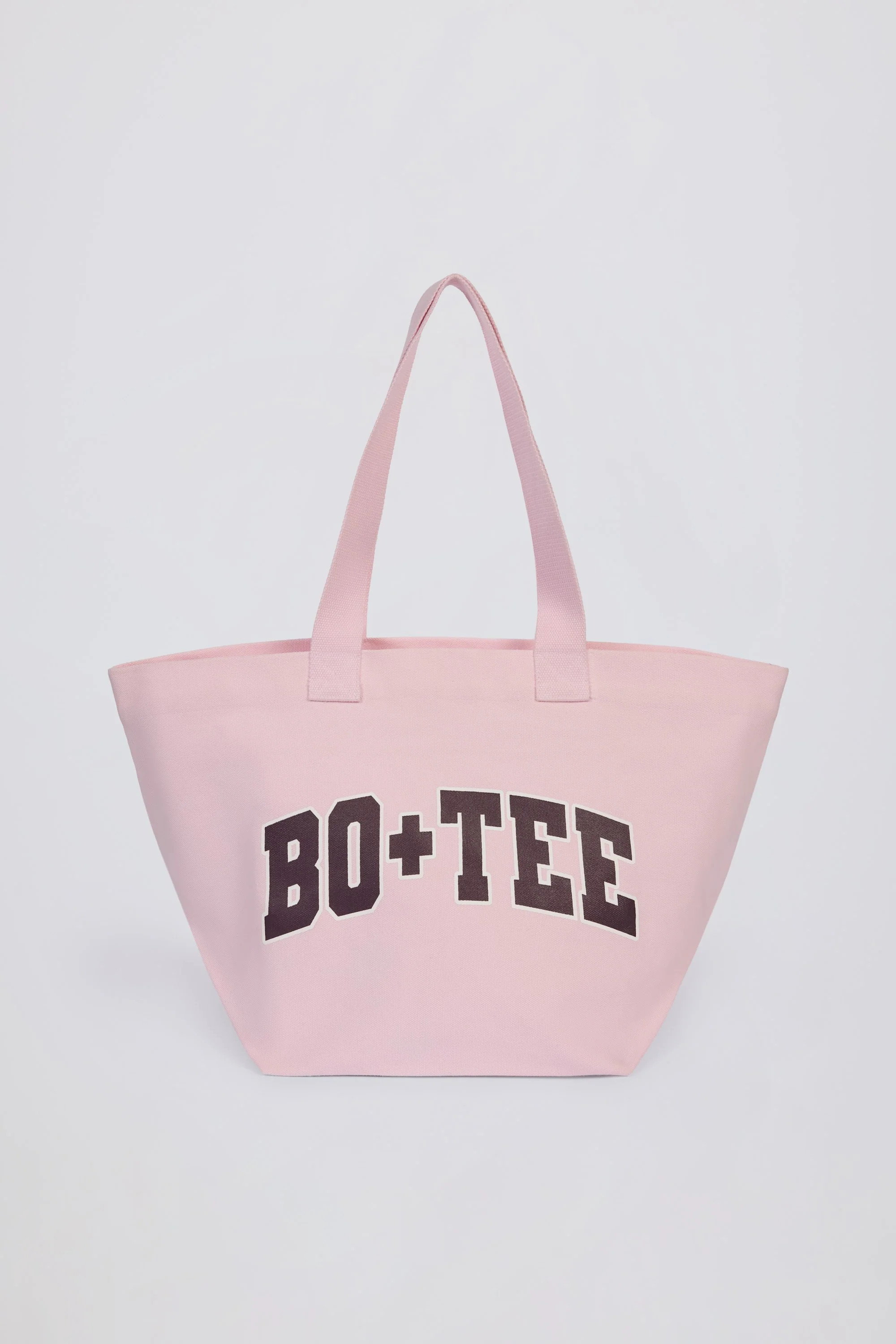 Oversized Tote Bag in Powder Pink | Bo&Tee