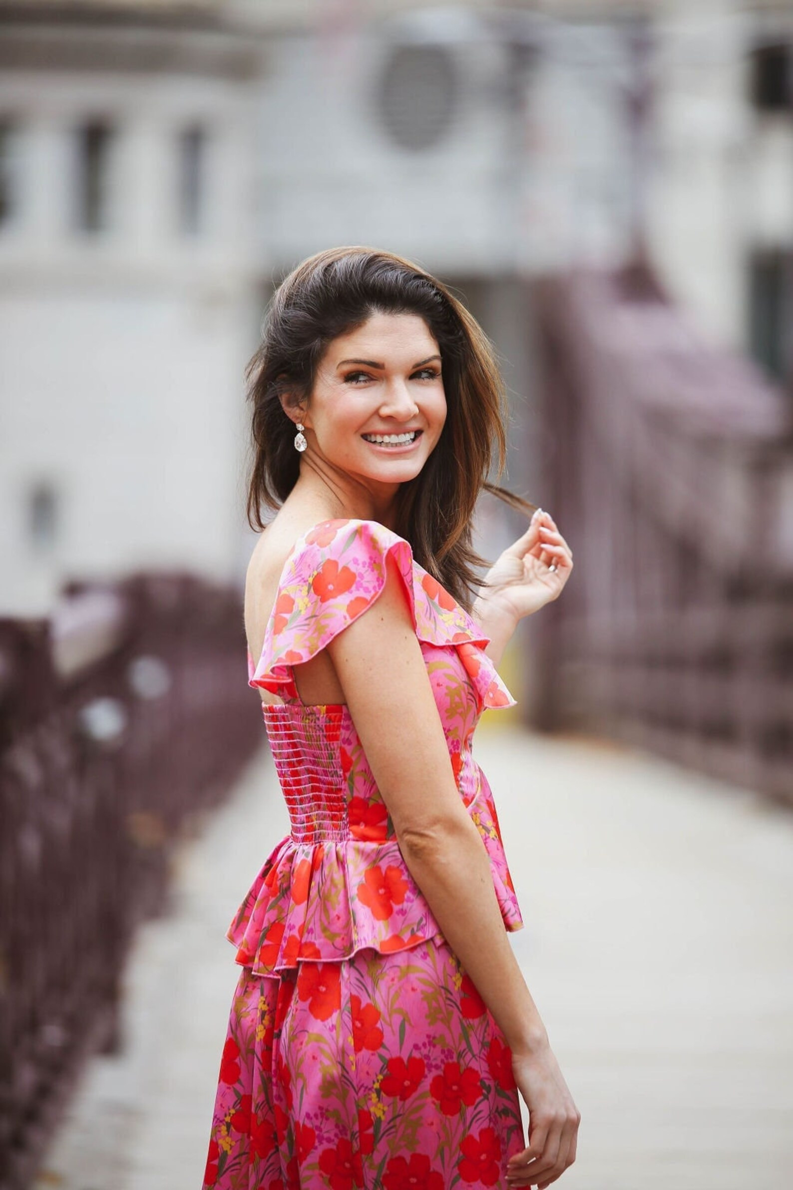 Cubic Zirconia Drop Wedding Earrings Diamond Cut Earrings - Etsy | Etsy (US)