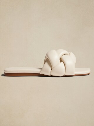 Braided Flat Sandal | Banana Republic Factory