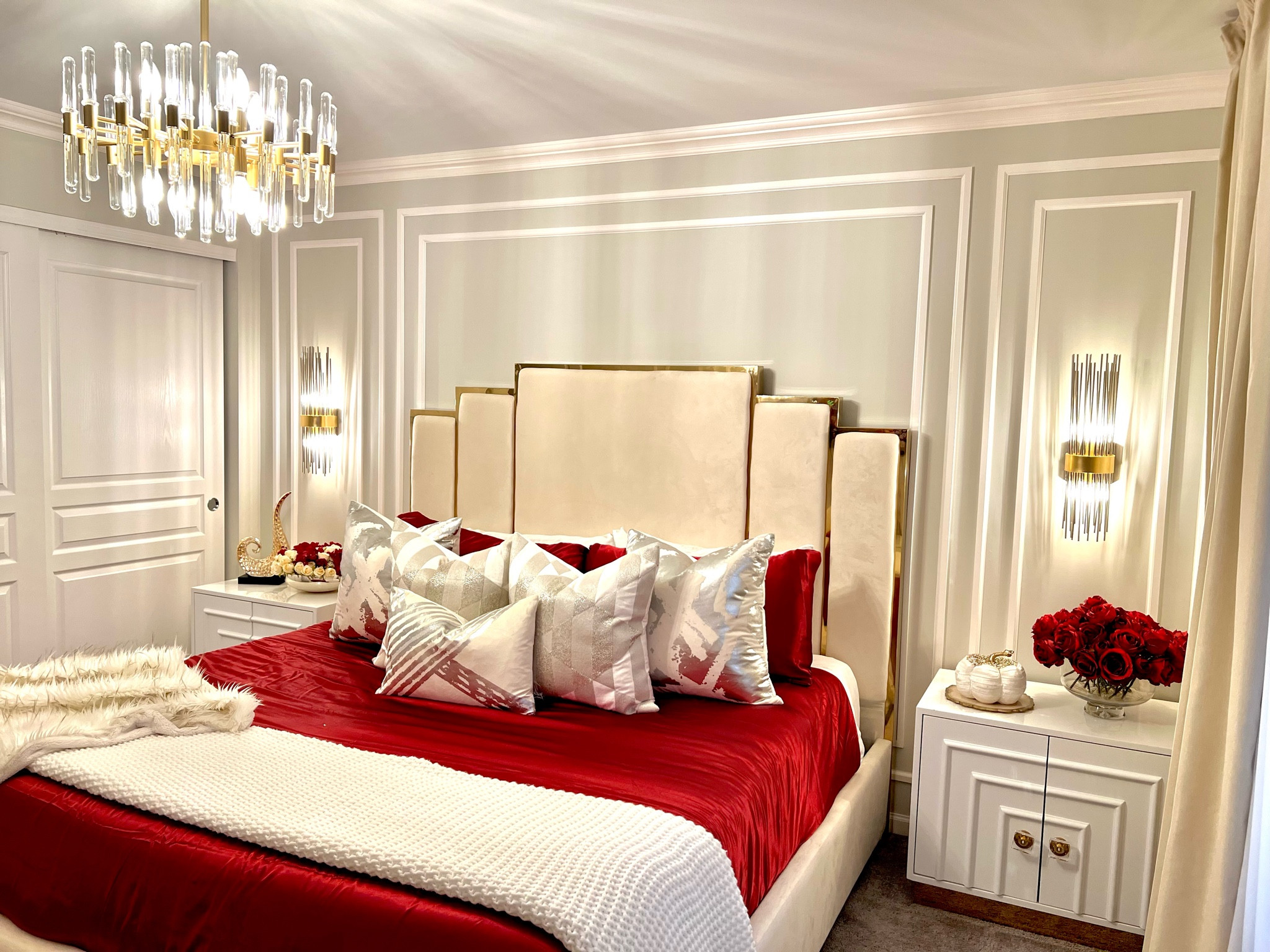 Fall bedroom decor