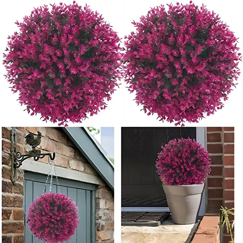 2pcs, Artificial Plant Topiary Ball, Artificial Topiary Trees Ball, Realistic Fake Eucalyptus Lea... | Temu Affiliate Program