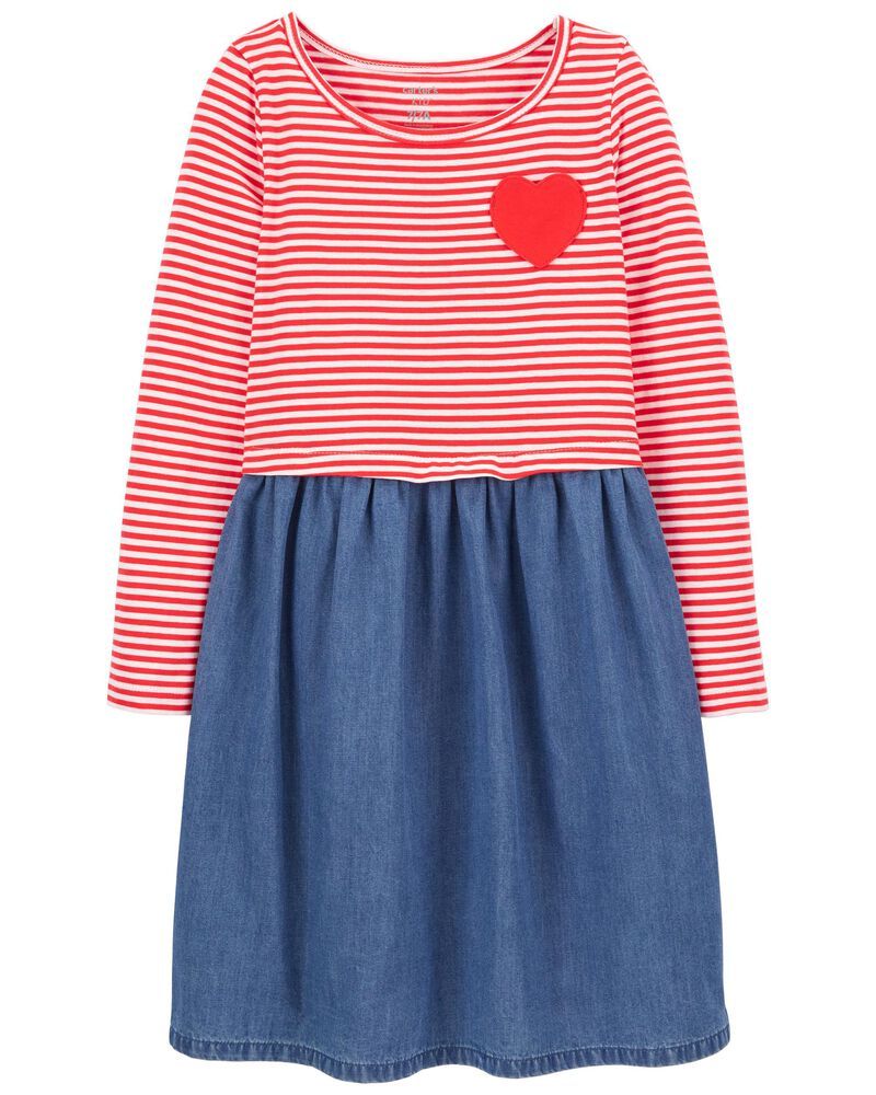 Striped Chambray Dress | Carter's
