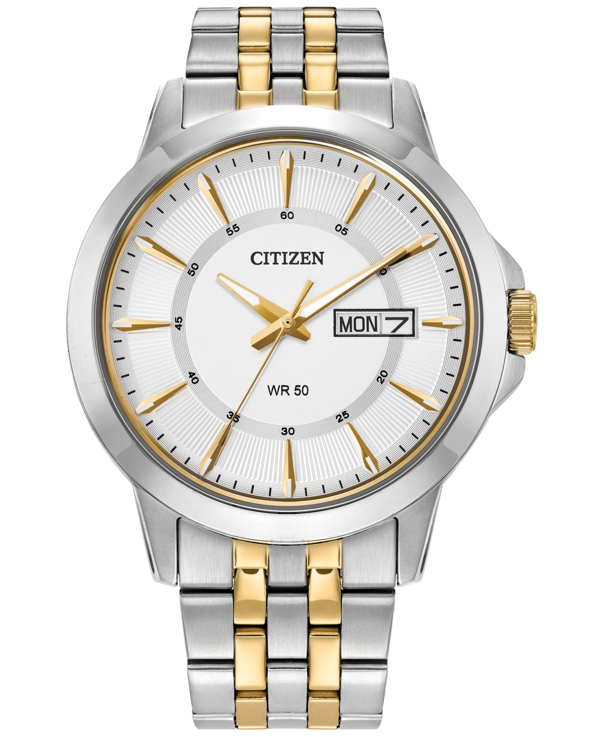 Citizen Men's Two-Tone Stainless Steel Bracelet Watch 41mm - Two Tone | Macy's