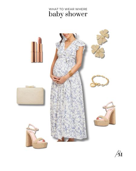 Baby shower outfit idea. I love this Nordstrom maternity dress and my most worn platform sandals! 

#LTKBump #LTKStyleTip #LTKSeasonal