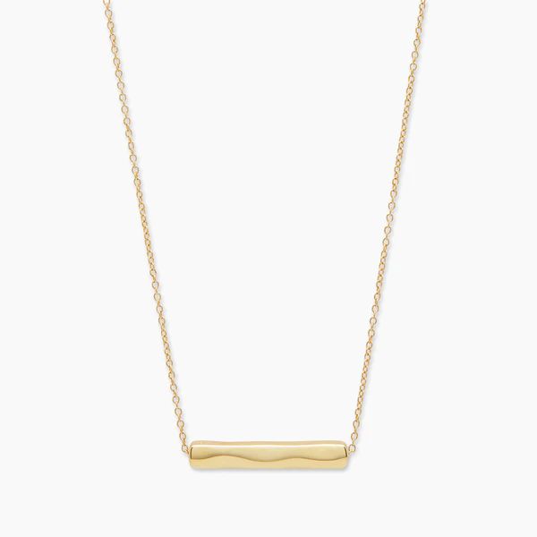 Bespoke Bar Adjustable Necklace (Gold) | Gorjana