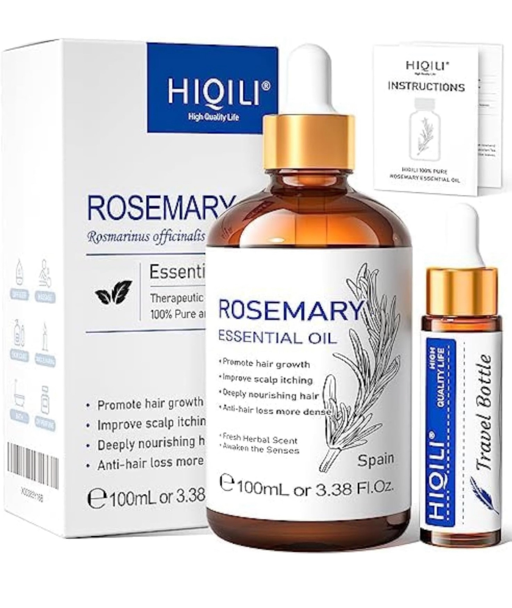 Rosemary oil for hair growth