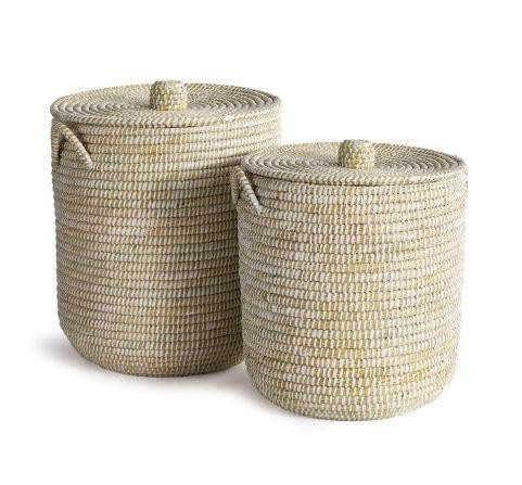 Rivergrass Hamper Basket with Lid | Megan Molten