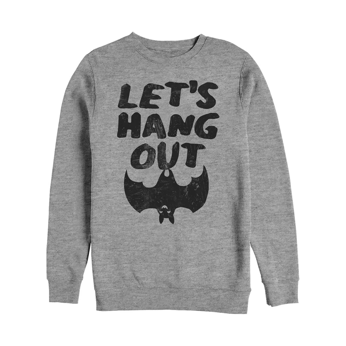 Women's CHIN UP Halloween Bat Hang Out Sweatshirt | Target