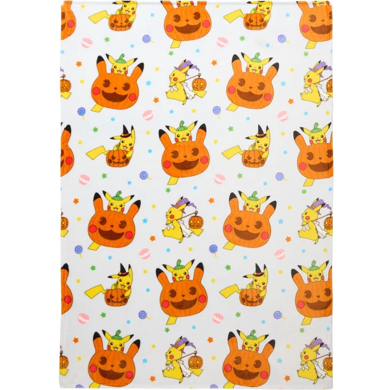 Pokemon Summerween Silky Soft Plush Oversized Throw Blanket, 50 x 70 | Walmart (US)