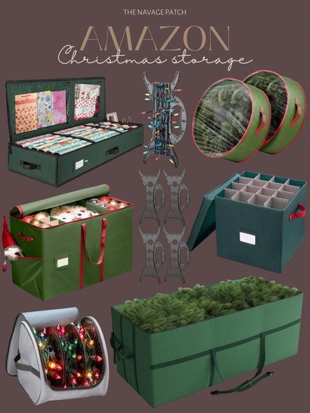Christmas storage, Christmas tree bag, ornament storage, Christmas lights storage, wreath storage, Amazon storage solutions #Amazon #storage #christmasdecor #amazonhome

#LTKSeasonal #LTKhome #LTKHoliday
