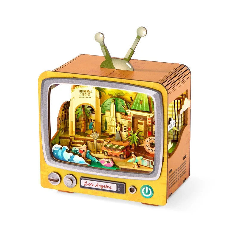 Arkitec 105-Piece Los Angeles CityVision 3D Build Wooden Puzzle | Walmart (US)