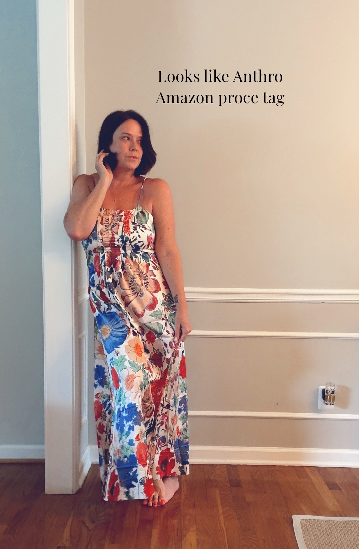Looks SO expensive and it’s giving Anthro ! It’s beyond stunning in person and is extremely affordable ! #soringdress #summerdress #floraldress #bohomaxidress

#LTKootd #LTKOver40