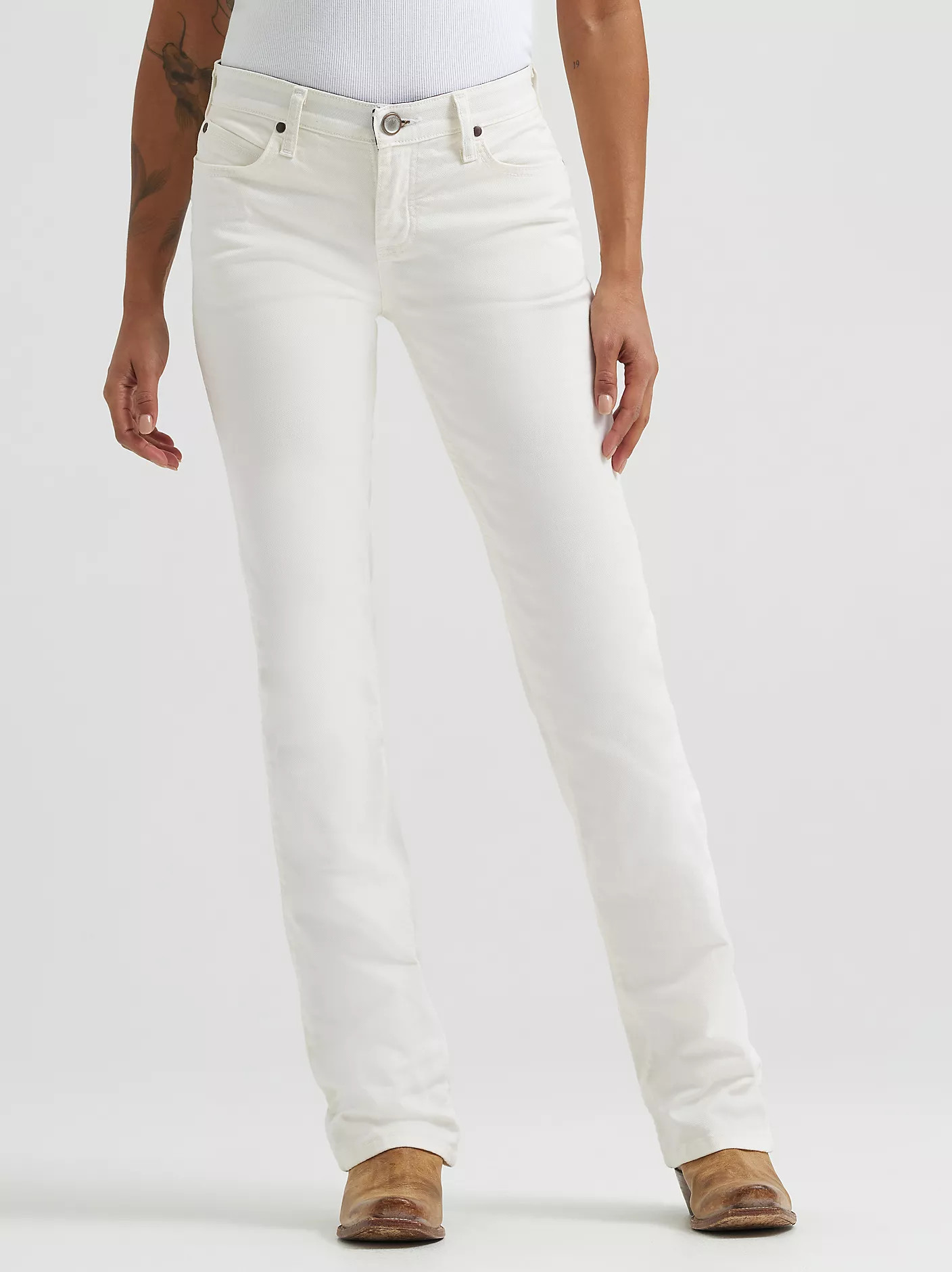 Women's Wrangler® Ultimate Riding Jean Q-Baby Mid-Rise Bootcut | Wrangler