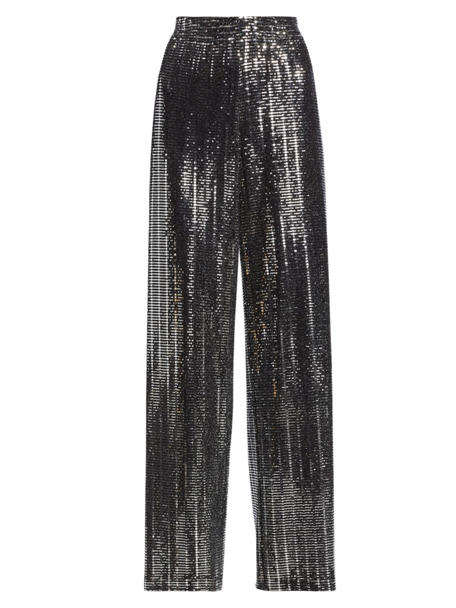 Alice + Olivia Elba Wide-Leg Pants | Saks Fifth Avenue