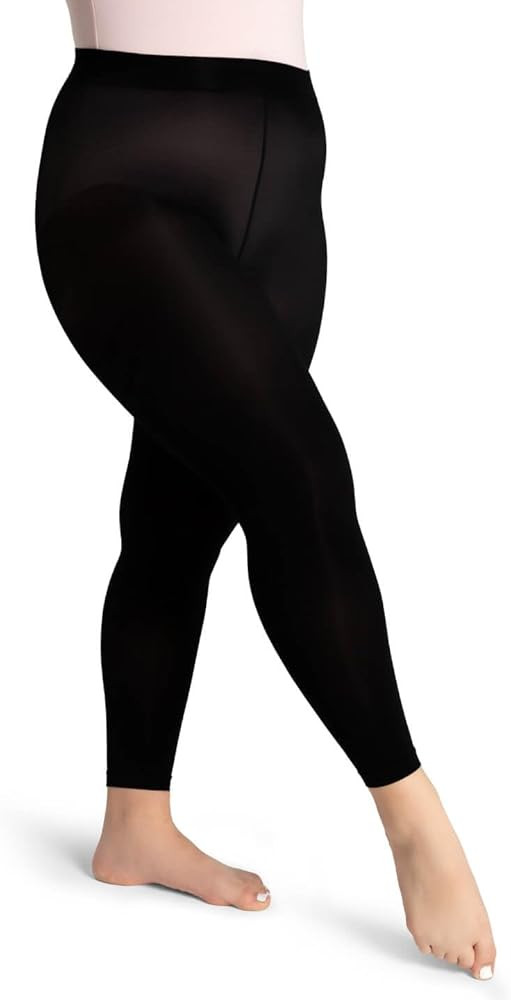 Capezio womens Ultra Soft Footless Tight With Self-knit Waistband | Amazon (US)