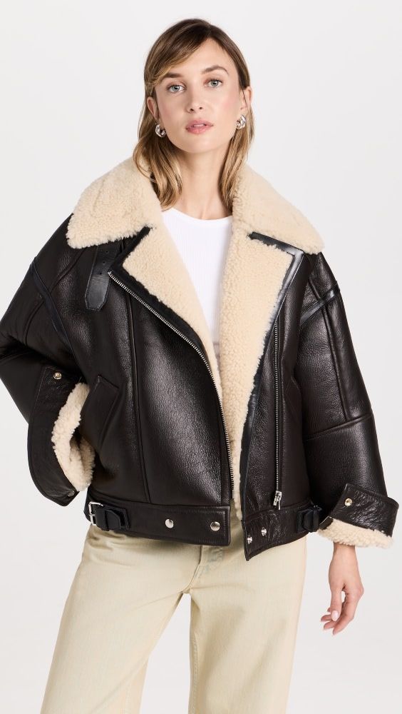 Acne Studios Shearling Jacket | Shopbop | Shopbop