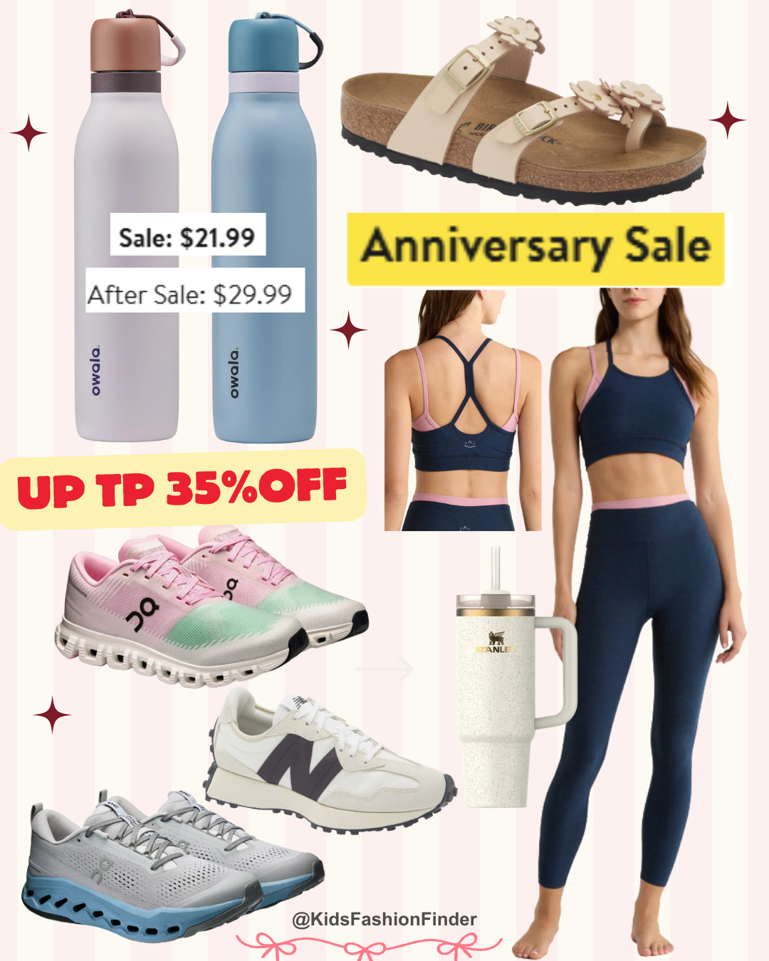 🛍️✨ Nordstrom Anniversary Sale Favorites ✨

Don't miss these must-have deals—up to 35% OFF on top brands! 🎉

💧 Owala Water Bottles
🥤 Stanley Quencher Stainless Steel Tumblers
👟 New Balance 327 Classic Sneakers
🌸 Birkenstock Floral Toe-Ring Sandals
🏃 ON Running Shoes
🧘 Beyond Yoga Leggings & Activewear Sets

From everyday essentials to trending fashion favorites, now's the perfect time to save! 🛒💕

#NordstromAnniversarySale #NordstromSale #Owala #StanleyQuencher #NewBalance327 #Birkenstock #OnRunning #BeyondYoga #Activewear #Sneakers #WaterBottle #MomLife #DealAlert #SaleSeason #ShopNow ✨

#LTKfitnessgoals #LTKSaleAlert #LTKWorkwear